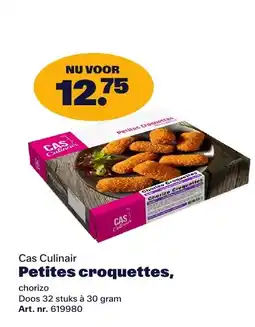 Bidfood Cas Culinair petites croquettes aanbieding