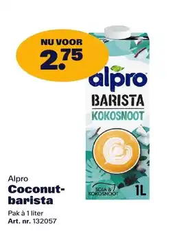 Bidfood Alpro Coconut-barista aanbieding