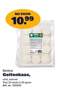 Bidfood Bettine Geitenkaas aanbieding