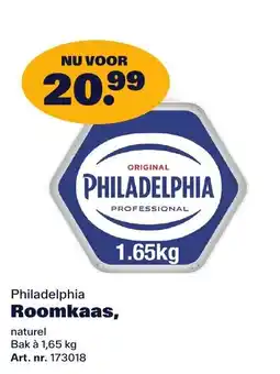 Bidfood Philadelphia Roomkaas aanbieding