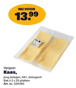 Bidfood Vergeer Kaas aanbieding