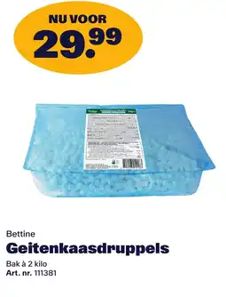 Bidfood Bettine Geitenkaasdruppels aanbieding