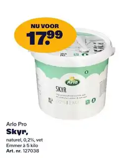 Bidfood Arlo Pro Skyr aanbieding