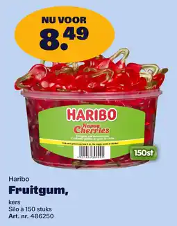 Bidfood Haribo Fruitgum, kers aanbieding