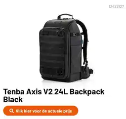 Kamera Express Tenba Axis V2 24L Backpack Black aanbieding