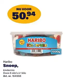 Bidfood Haribo Snoep, kindermix aanbieding