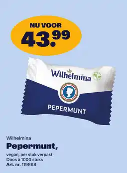Bidfood Wilhelmina Pepermunt aanbieding