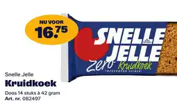 Bidfood Snelle Jelle Kruidkoek aanbieding