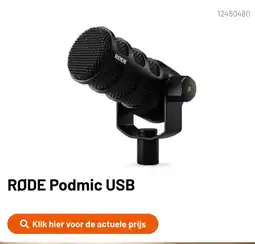 Kamera Express RØDE Podmic USB aanbieding