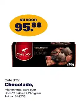 Bidfood Cote d'Or Chocolade aanbieding