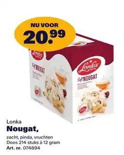 Bidfood Lonka Nougat aanbieding