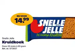 Bidfood Snelle Jelle Kruidkoek aanbieding