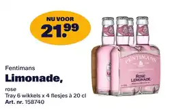 Bidfood Fentimans Limonade, rose aanbieding