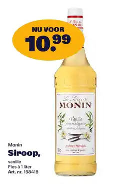 Bidfood Monin Siroop, vanille aanbieding
