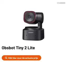 Kamera Express Obsbot Tiny 2 Lite aanbieding