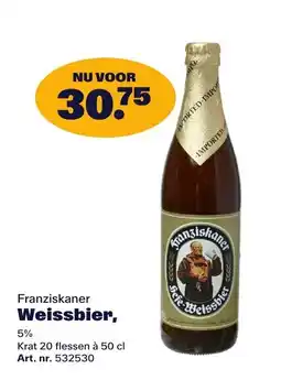 Bidfood Franziskaner Weissbier aanbieding
