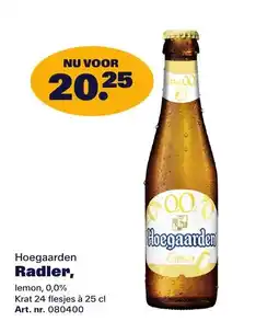 Bidfood Hoegaarden Radler aanbieding