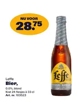 Bidfood Leffe Bier aanbieding