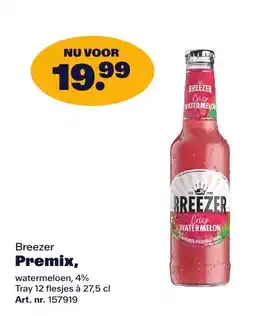 Bidfood Breezer Premix aanbieding