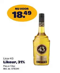 Bidfood Licor 43 Likeur aanbieding