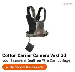 Kamera Express Cotton Carrier Camera Vest G3 aanbieding