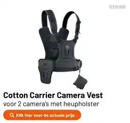 Kamera Express Cotton Carrier Camera Vest aanbieding