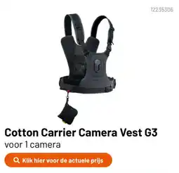 Kamera Express Cotton Carrier Camera Vest G3 aanbieding