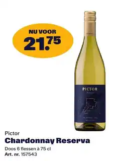 Bidfood Pictor Chardonnay Reserva aanbieding