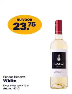 Bidfood Pancas Reserva White aanbieding