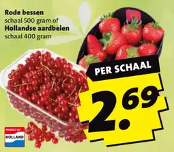 Boni Rode bessen of Hollandse aardbeien aanbieding