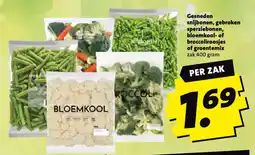 Boni Gesneden snijbonen, gebroken sperziebonen, bloemkool- of broccoliroosjes of groentemix aanbieding