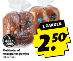 Boni molen goud melkboter of meergranen puntjes aanbieding