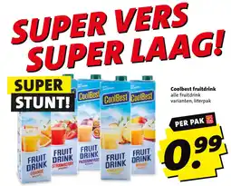 Boni Coolbest fruitdrink aanbieding