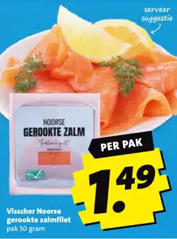 Boni Visscher Noorse gerookte zalmfilet aanbieding