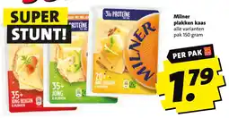 Boni Milner plakken kaas aanbieding