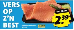 Boni Zalmfilet zonder huid aanbieding