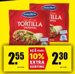 Boni Santa Maria tortilla original aanbieding