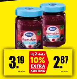 Boni Herb bessenjam aanbieding
