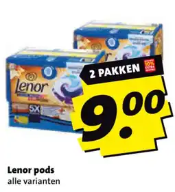 Boni Lenor pods aanbieding