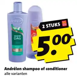 Boni Andrélon shampoo of conditioner aanbieding