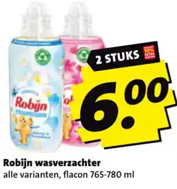 Boni Robijn wasverzachter aanbieding