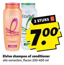Boni Elvive shampoo of conditioner aanbieding