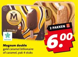Boni magnum double gold caramel billionaire of caramel aanbieding