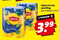 Boni Lipton ice tea sparkling aanbieding