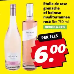 Boni etoile de rose grenache of belrose mediterrannee rosé aanbieding