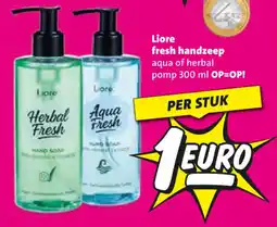 Boni Liore fresh handzeep aanbieding