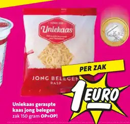 Boni Uniekaas geraspte kaas jong beleggen aanbieding