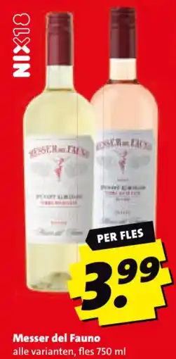 Boni Messer del Fauno aanbieding