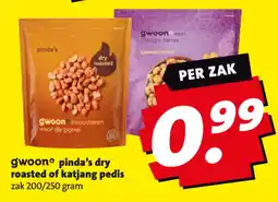 Boni gwoon pinda's dry roasted of katjang pedis aanbieding