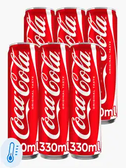 Flink Coca-Cola Regular 33cl 6x aanbieding